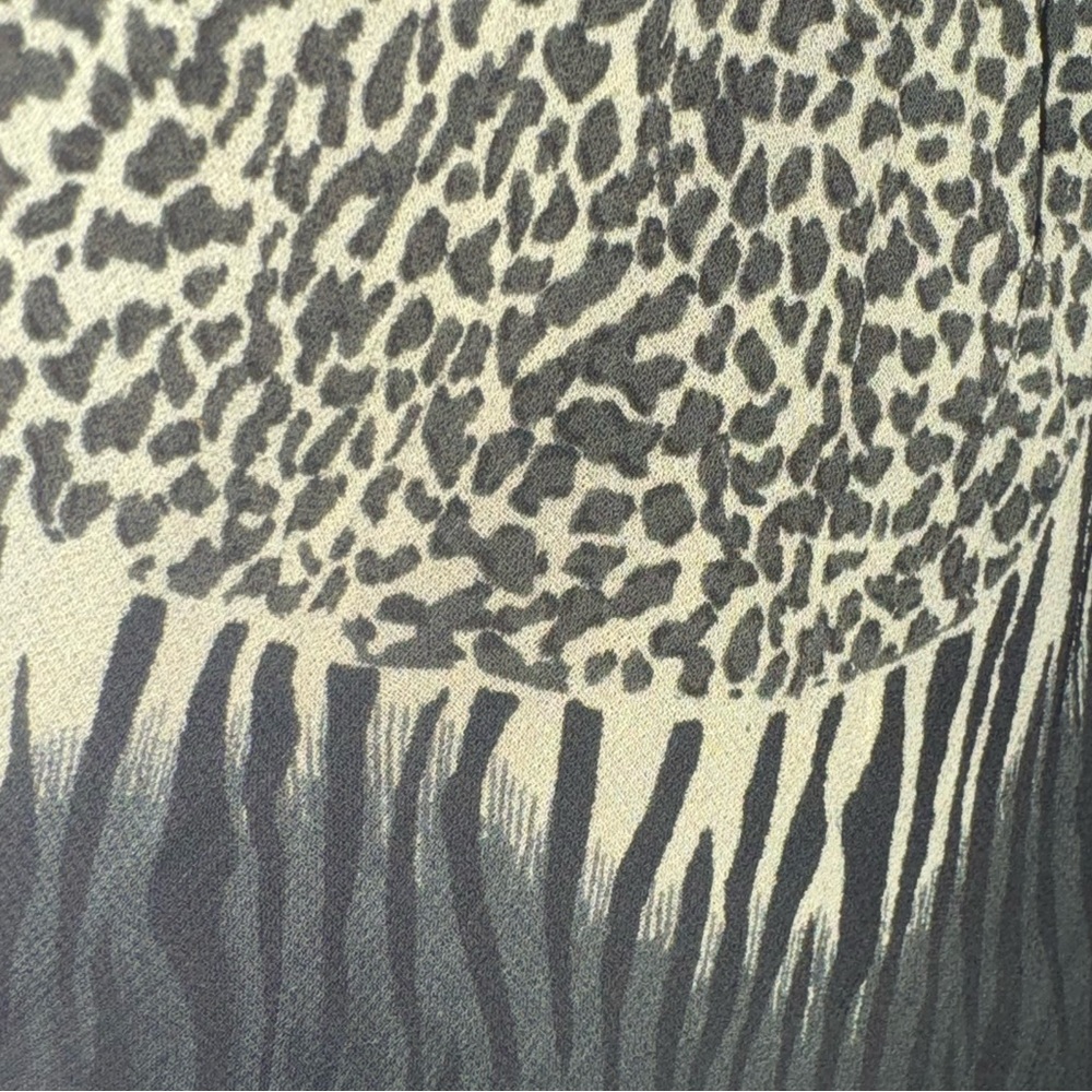 Y2K “Revue” Mixed Animal Print Skirt